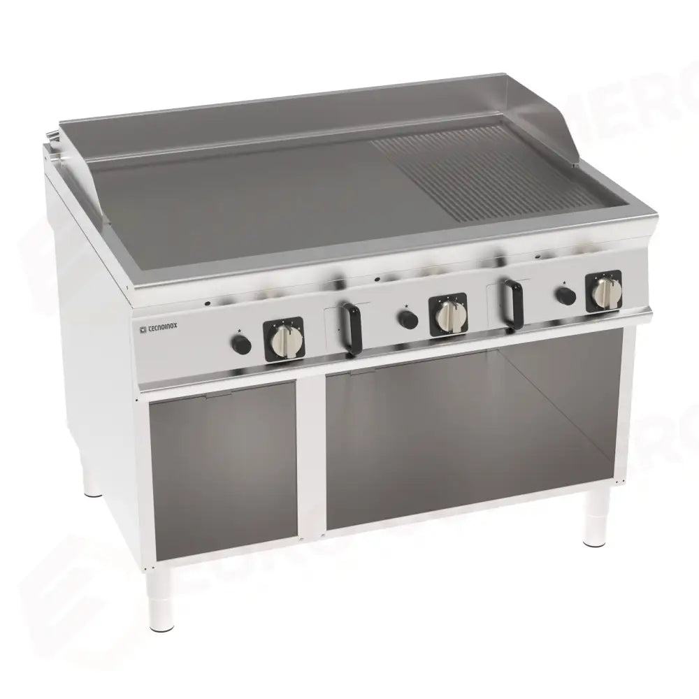 FRYTOP GAS P.1/3 RIGATA 1200 MY23 - 313227 - TECNOINOX