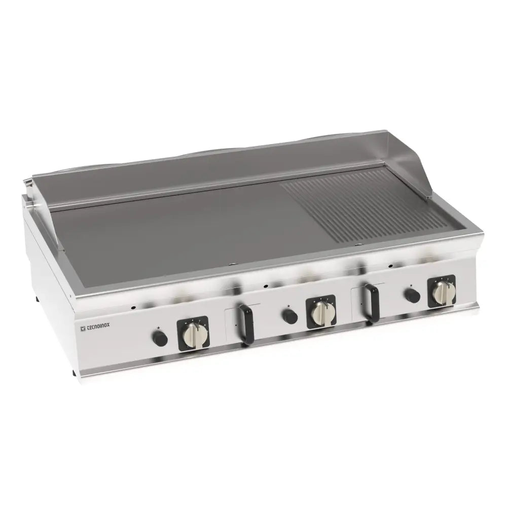 FRYTOP GAS P.1/3 RIGATA 1200 MY23 - 713155 - TECNOINOX