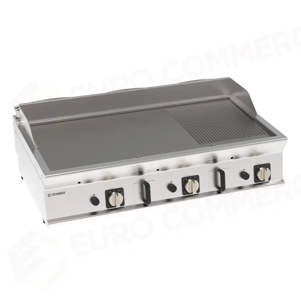 FRYTOP GAS P.1/3 RIGATA 1200 MY23 - 713155 - TECNOINOX