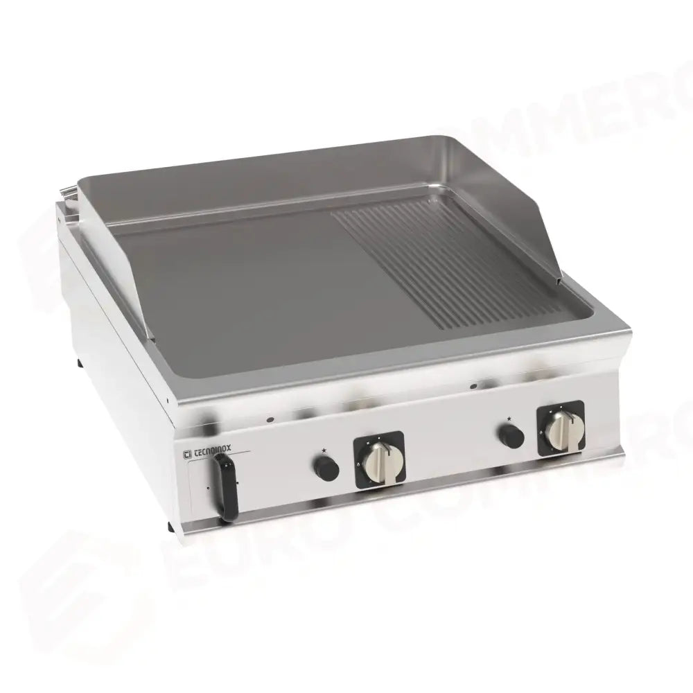 FRYTOP GAS P.1/3 RIGATA 800 RUB. MY23 - 313244 - TECNOINOX