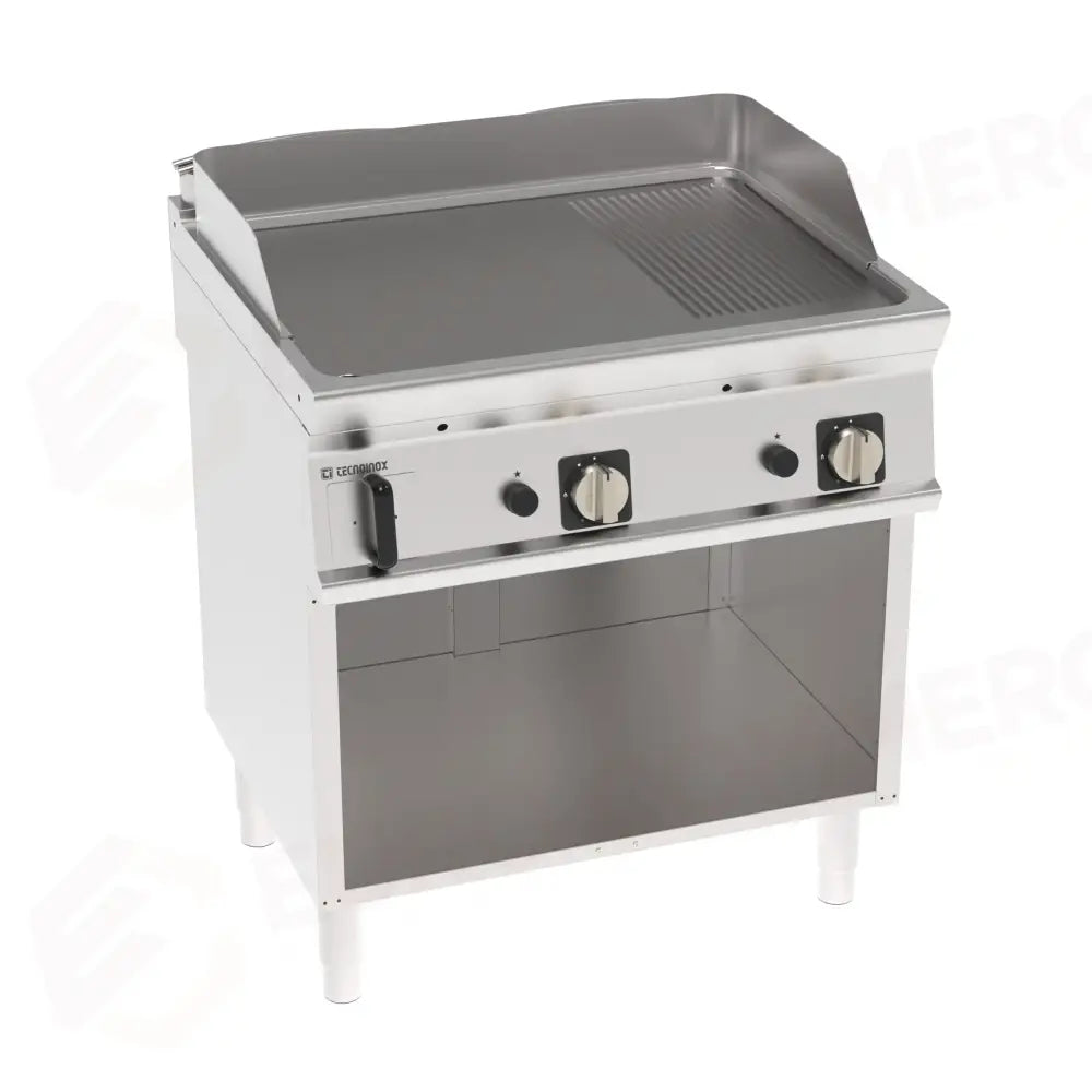 FRYTOP GAS P.1/3 RIGATA 800 RUB. MY23 - 713181 - TECNOINOX