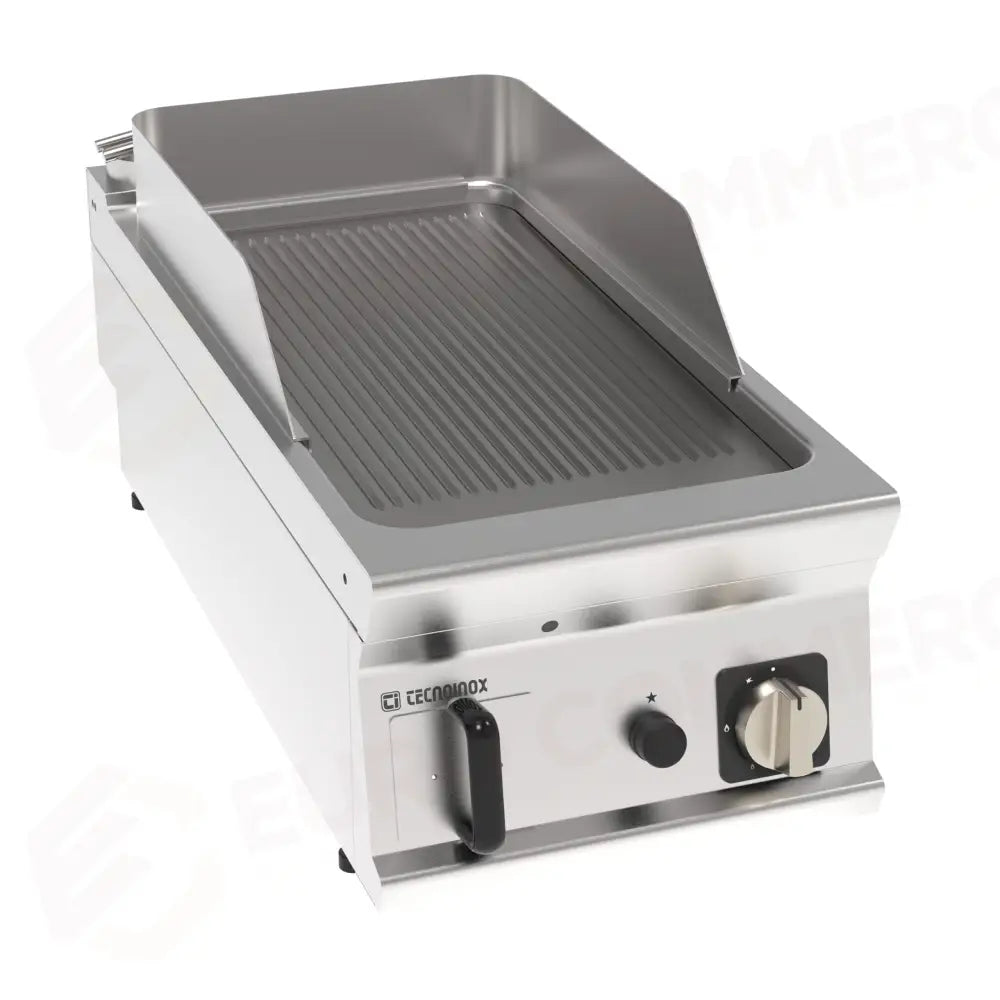FRYTOP GAS P.LISCIA 400 RUB. MY23 - 313241 - TECNOINOX