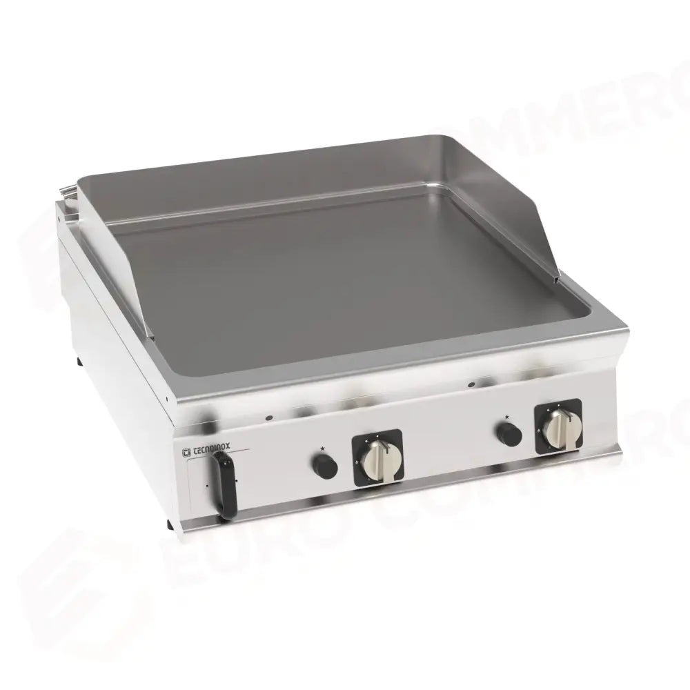 FRYTOP GAS P.LISCIA 800 RUB. MY23 - 313243 - TECNOINOX