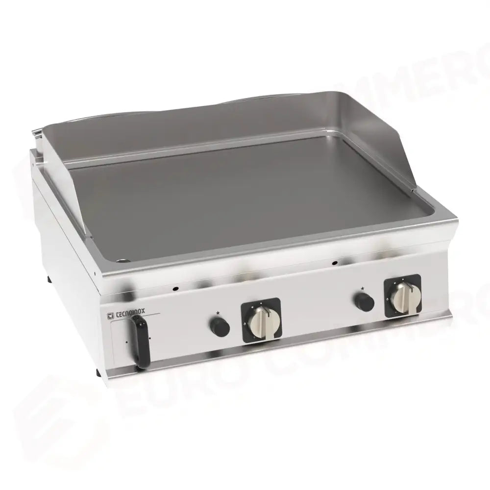 FRYTOP GAS P.LISCIA 800 RUB. MY23 - 713173 - TECNOINOX