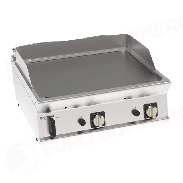 FRYTOP GAS P.LISCIA 800 RUB. MY23 - 713173 - TECNOINOX