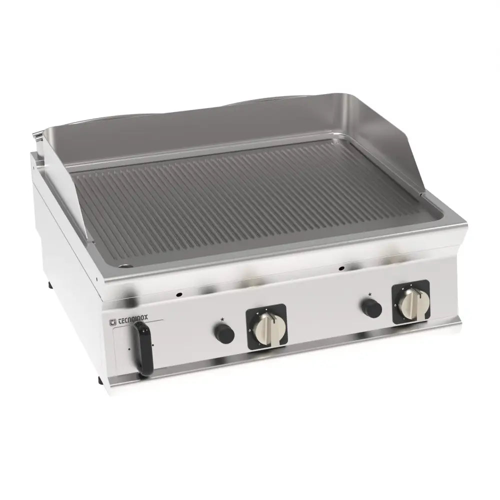 FRYTOP GAS P.RIGATA 800 RUB. MY23 - 713175 - TECNOINOX