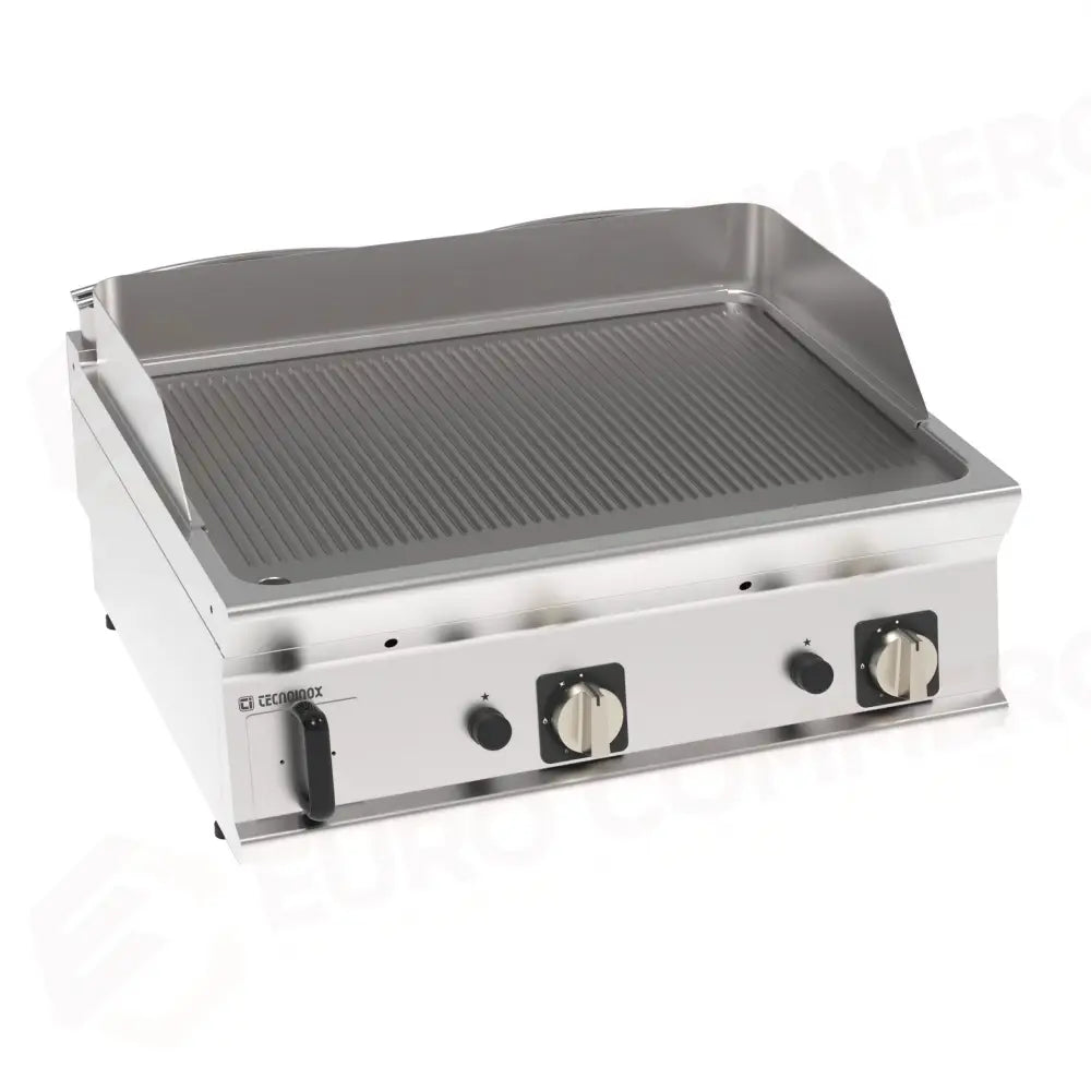 FRYTOP GAS P.RIGATA 800 RUB. MY23 - 713175 - TECNOINOX