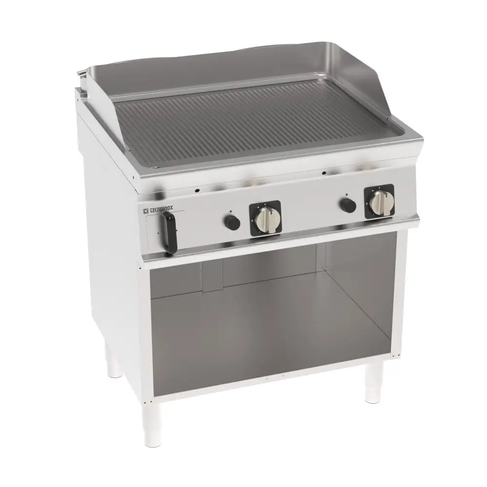 FRYTOP GAS P.RIGATA 800 RUB. MY23 - 713182 - TECNOINOX