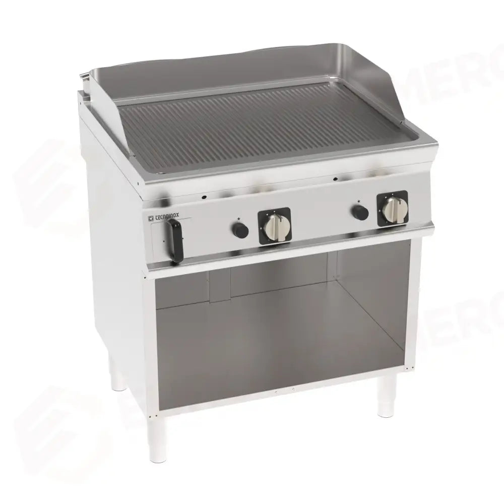 FRYTOP GAS P.RIGATA 800 RUB. MY23 - 713182 - TECNOINOX