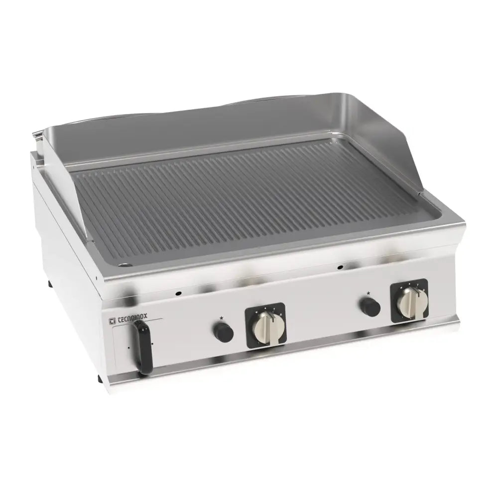FRYTOP GAS P.RIGATA CR B 800 MY23 - 713188 - TECNOINOX