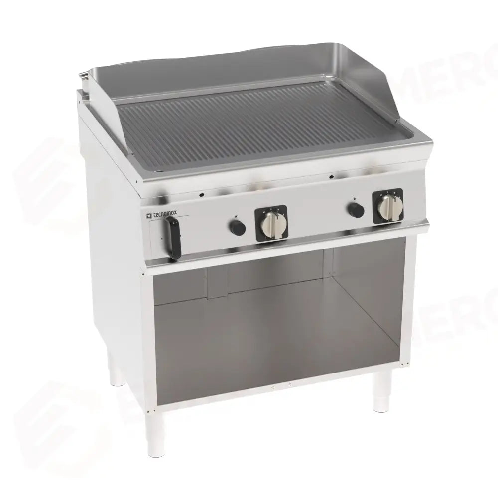 FRYTOP GAS P.RIGATA CR B 800 MY23 - 713193 - TECNOINOX