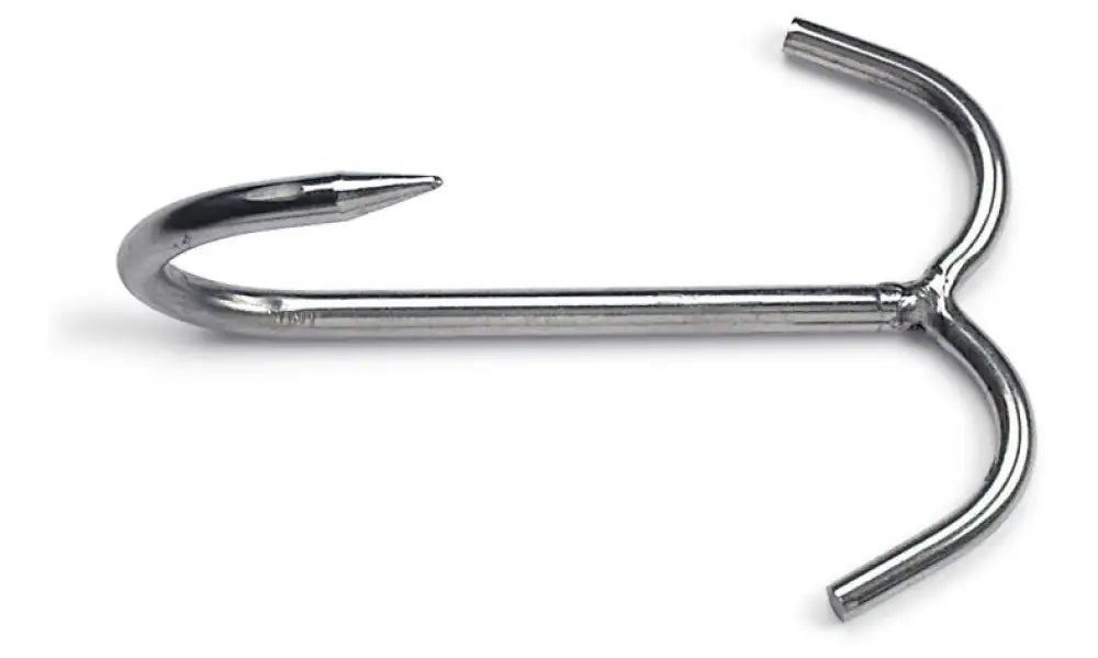 GANCIO ANCORA INOX MM.120 X 6 ACCESSORI PROFESSIONALI - 200012 - SANELLI - COLTELLERIA
