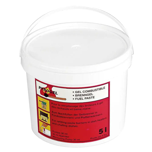 GEL COMBUSTIBILE BIDONE LT 5 BIANCO - 41695-50 - PADERNO