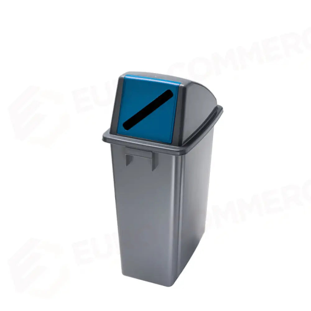 GETTACARTE CON COPERCHIO APERTURA FRONTALE BLU - OFFICE 60 - 114215 - ATTREZZATURA