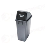 GETTACARTE CON COPERCHIO APERTURA PUSH - OFFICE 60 - 114210 - ATTREZZATURA