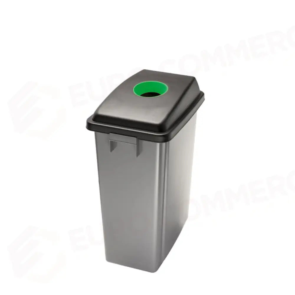 GETTACARTE CON COPERCHIO FORO SUPERIORE VERDE - OFFICE 60 - 114208 - ATTREZZATURA