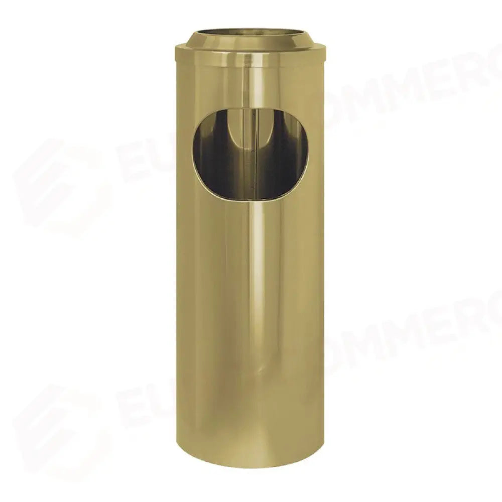 GETTACARTE/POSACENERE OTTONATO COPERCHIO A RETE Ø CM 20X60 H - 2508 - METALCARRELLI - CARRELLI