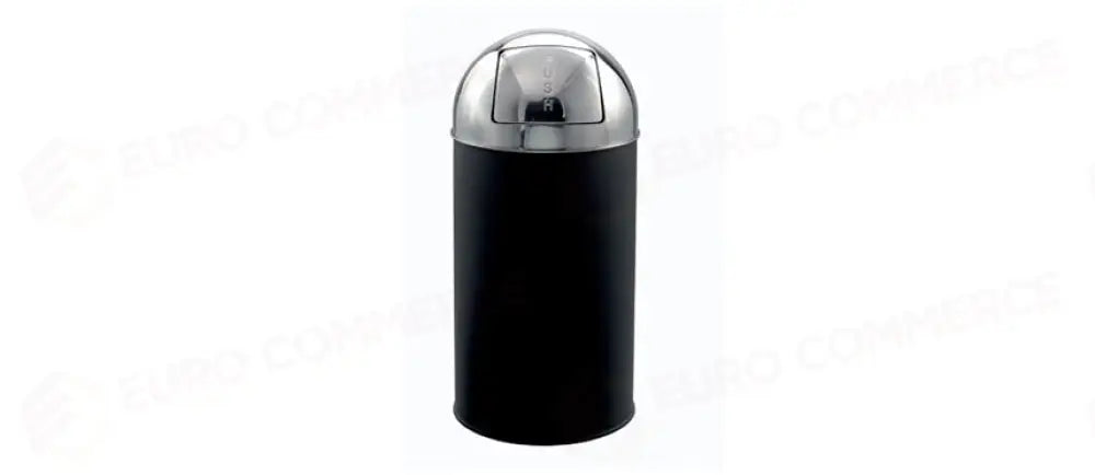 GETTACARTE PUSH NERO/INOX LT.40 - 100139 - MORINI