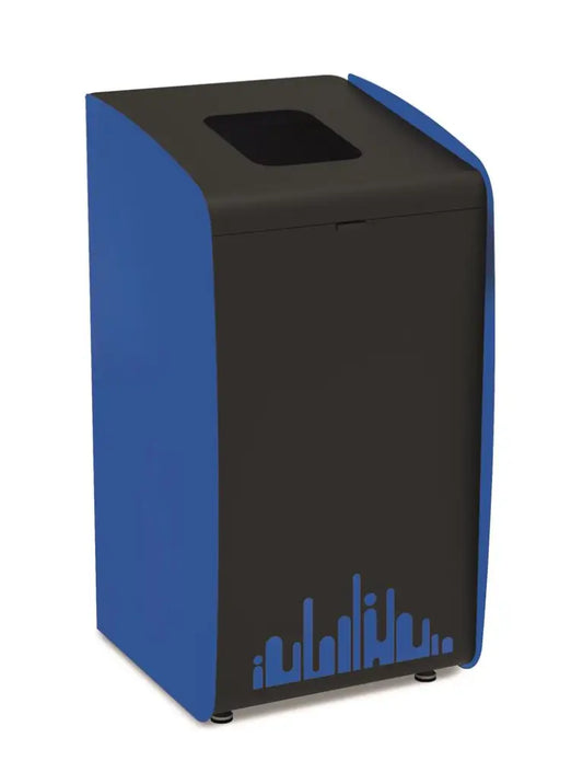 GETTACARTE RACCOLTA DIFFERENZIATA 80 LT ROXY NERO/BLU 789215 MEDIAL - 1830238 - MEDRI