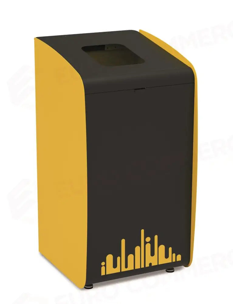 GETTACARTE RACCOLTA DIFFERENZIATA 80 LT ROXY NERO/GIALLO 789216 MEDIAL - 1830237 - MEDRI