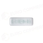 GLACIER QUADRO RECTANGULAR PLATE 30 CM (30 * 11) - 20173-151630 - ID FINE