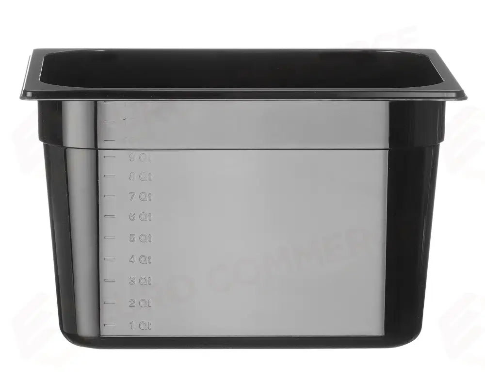 GN 1/2 CONTENITORE COOL HENDI 11,9L NERO 325X265X(H)200MM - 882146