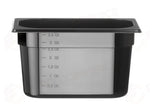 GN 1/4 CONTENITORE COOL HENDI 1,7L NERO 265X163X(H)65MM - 882245