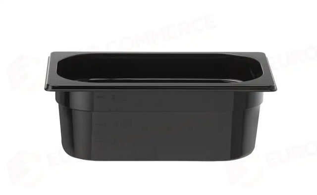 GN 1/4 CONTENITORE COOL, HENDI, COOL, GN 1/4, 1,7L, NERO, 265X163X(H)65MM - 882245