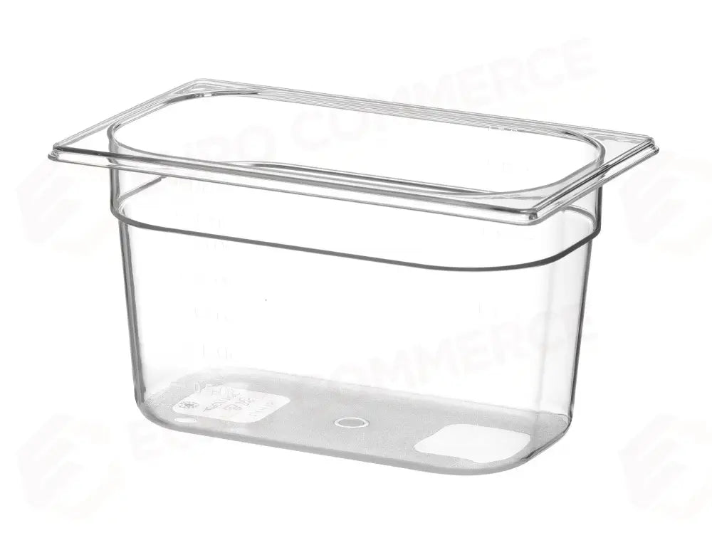GN 1/4 CONTENITORE COOL HENDI 2,6L TRASPARENTE 265X163X(H)100MM - 882252