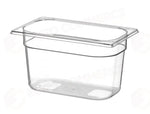 GN 1/4 CONTENITORE COOL HENDI 3,8L TRASPARENTE 265X163X(H)150MM - 882276