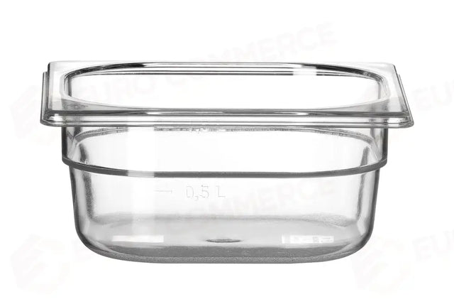 GN 1/6 CONTENITORE COOL, HENDI, COOL, GN 1/6, 2,8L, TRASPARENTE, 176X162X(H)200MM - 882368