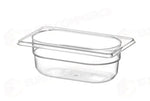 GN 1/9 CONTENITORE COOL HENDI 0,6L TRASPARENTE 108X176X(H)65MM - 882382
