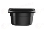 GN 1/9 CONTENITORE COOL HENDI 0,9L NERO 108X176X(H)100MM - 882405