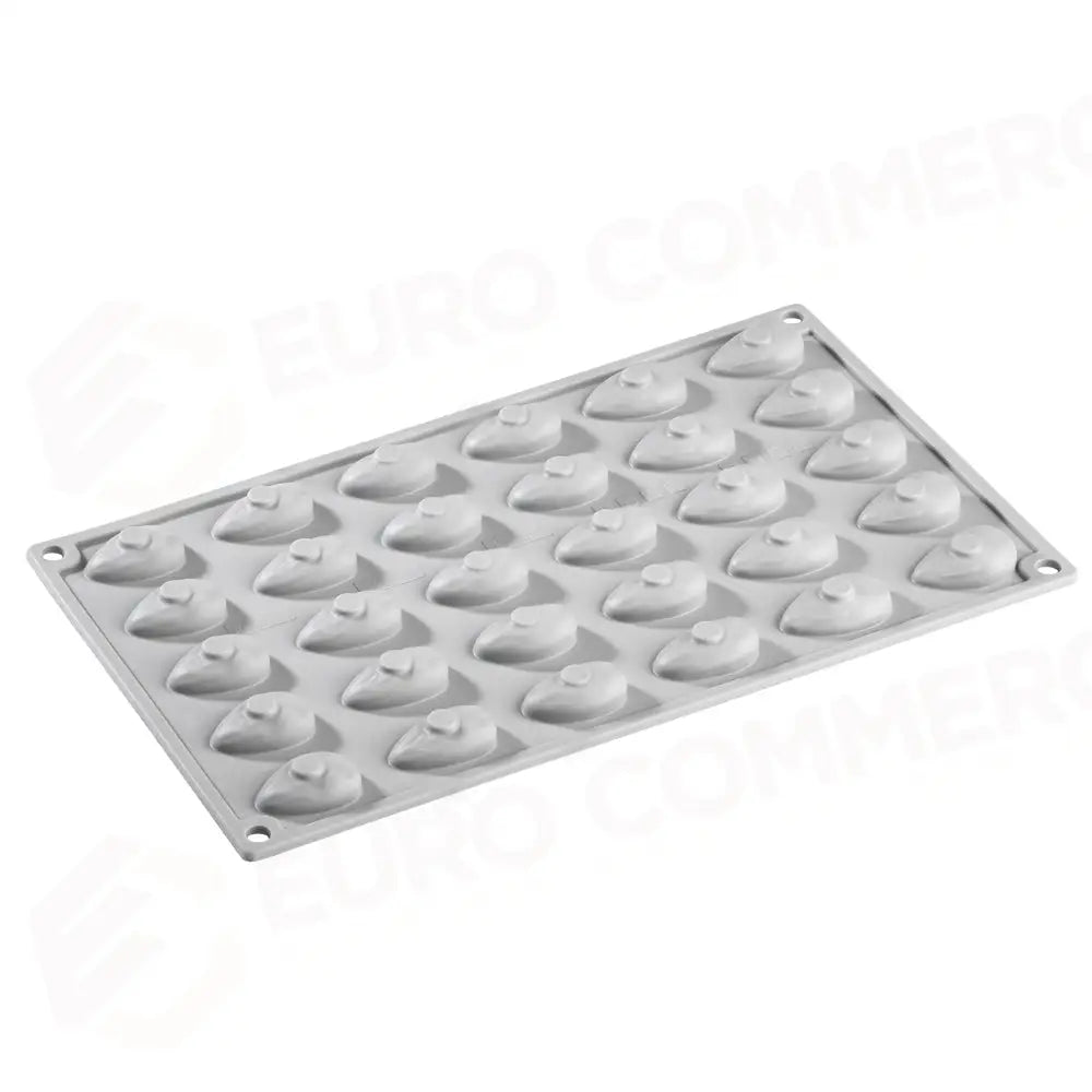 GOURMAND ALMOND STAMPO IN SILICONE 300X175 MM - 30 IMPRONTE MM 34X21XH 11 - VOL. ~ 4 ML - GG013S - PAVONI ITALIA