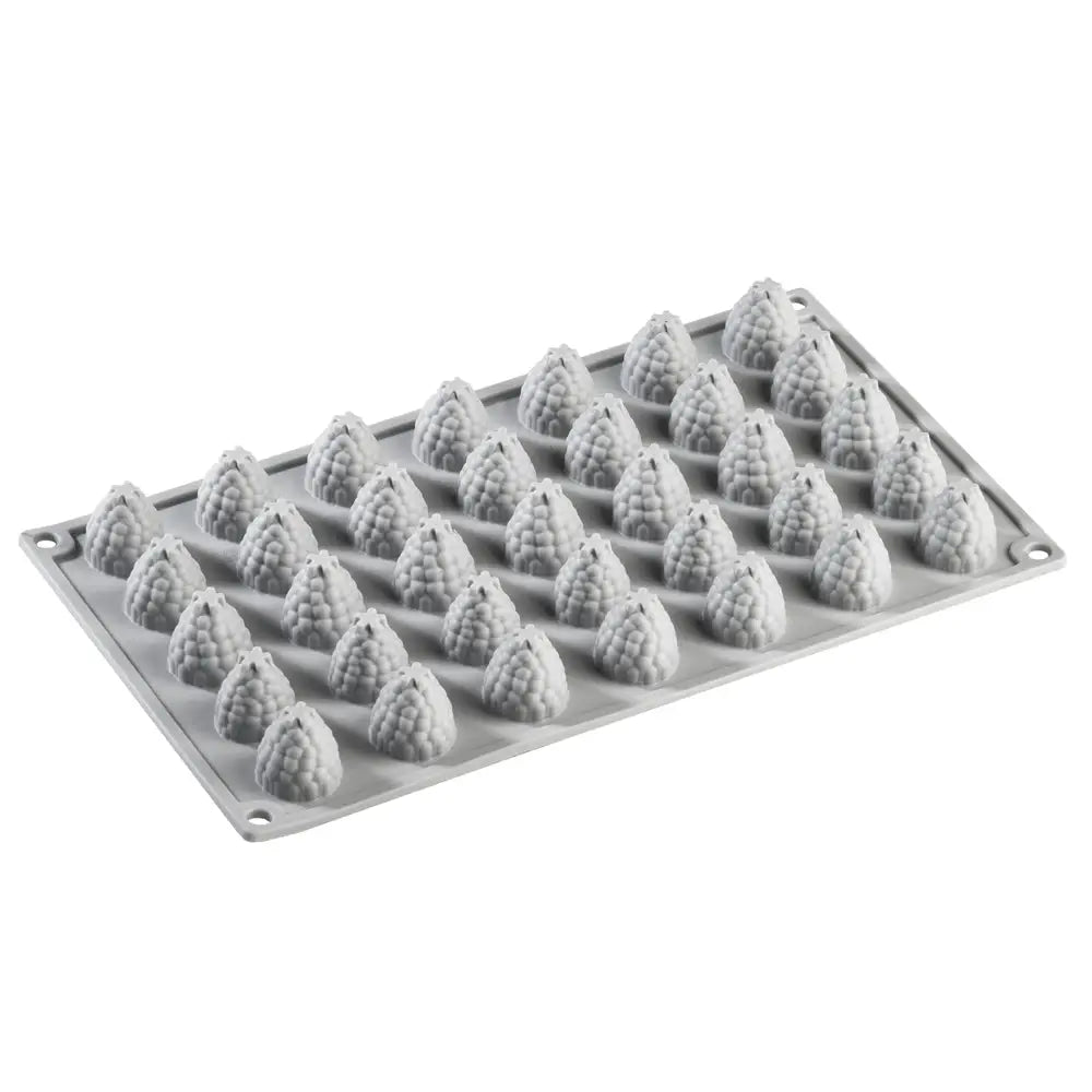 GOURMAND BERRY STAMPO IN SILICONE 300X175 MM - 35 IMPRONTE MM Ø24XH 27 - VOL. ~ 7 ML - GG017S - PAVONI ITALIA - STAMPI