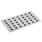 GOURMAND CHERRY STAMPO IN SILICONE 300X175 MM - 35 IMPRONTE MM Ø26XH 12 - VOL. ~ 8 ML - GG016S - PAVONI ITALIA - STAMPI