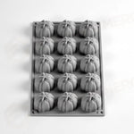 GOURMAND CUORE DI BUE STAMPO IN SILICONE 300X175 MM - 15 IMPRONTE MM Ø 45XH 35 - VOL. ~ - GG057S - PAVONI ITALIA