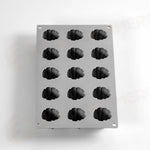 GOURMAND CUORE DI BUE STAMPO IN SILICONE 300X175 MM - 15 IMPRONTE MM Ø 45XH 35 - VOL. ~ - GG057S - PAVONI ITALIA