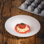 GOURMAND CUORE DI BUE STAMPO IN SILICONE 300X175 MM - 15 IMPRONTE MM Ø 45XH 35 - VOL. ~ - GG057S - PAVONI ITALIA