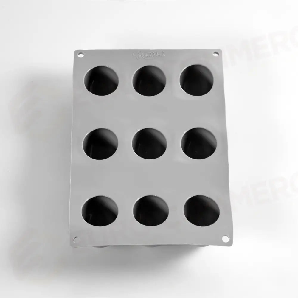 GOURMAND EGG STAMPO IN SILICONE 300X175 MM - 9 IMPRONTE MM 63X48XH 40 - VOL. ~ 72 ML - GG054S - PAVONI ITALIA - STAMPI