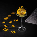 GOURMAND HONEY BEES STAMPO IN SILICONE 300X200 MM - 52 IMPRONTE MM Ø 20 - Ø 25 - Ø 30 - GG064S - PAVONI ITALIA - STAMPI
