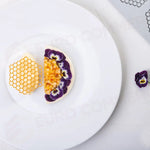 GOURMAND HONEY COMB STAMPO IN SILICONE 300X200 MM - 8 IMPRONTE MM 67,5X60,5XH 2 - VOL. - GG047S - PAVONI ITALIA - STAMPI