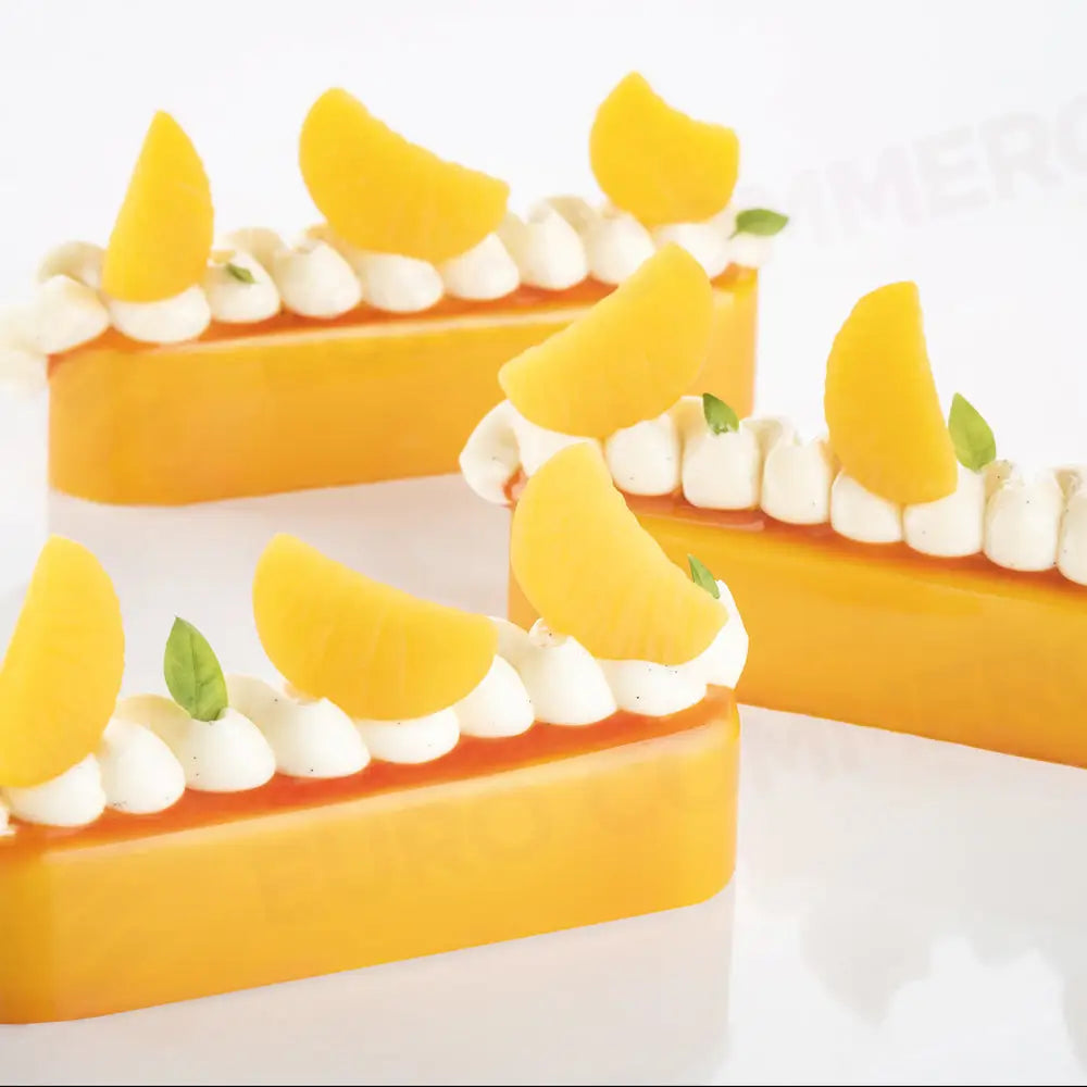 GOURMAND MANDARIN STAMPO IN SILICONE 300X175 MM - 30 IMPRONTE MM 38X22XH 15 - VOL. ~ 5 - GG024S - PAVONI ITALIA - STAMPI