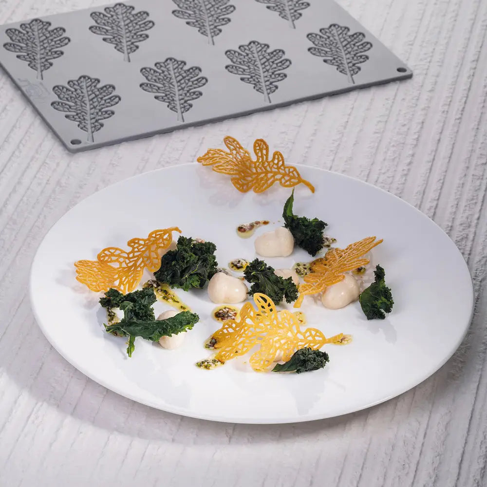 GOURMAND OAK TREE STAMPO IN SILICONE 300X200 MM - 8 IMPRONTE MM 98X53XH 2 - VOL. ~ 3 ML - GG048S - PAVONI ITALIA