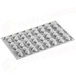 GOURMAND PEANUT STAMPO IN SILICONE 300X175 MM - 24 IMPRONTE MM 47X19XH 16 - VOL. ~ 7 ML - GG014S - PAVONI ITALIA