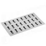 GOURMAND PEANUT STAMPO IN SILICONE 300X175 MM - 24 IMPRONTE MM 47X19XH 16 - VOL. ~ 7 ML - GG014S - PAVONI ITALIA