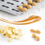 GOURMAND PEANUT STAMPO IN SILICONE 300X175 MM - 24 IMPRONTE MM 47X19XH 16 - VOL. ~ 7 ML - GG014S - PAVONI ITALIA