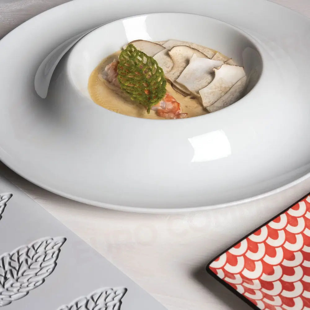 GOURMAND PLUME STAMPO IN SILICONE 300X200 MM - 10 IMPRONTE MM 84X38XH 2 - VOL. ~ 2 ML - GG028S - PAVONI ITALIA - STAMPI