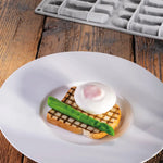 GOURMAND STAMPO IN SILICONE 300 X 175 MM - 12 IMPRONTE ASPARAGO MAX 129 X 19 X H 14 MM VOL. 15 ML - GG034S - PAVONI