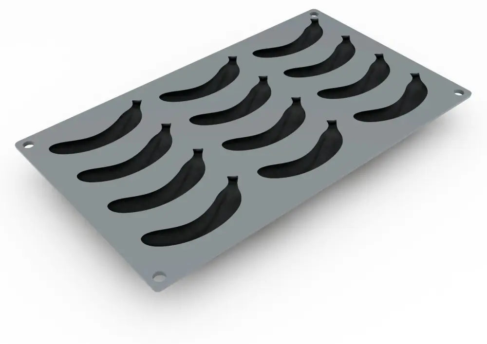 GOURMAND STAMPO IN SILICONE 300 X 175 MM - 12 IMPRONTE BABY BANANA MAX 90 X 40,5 X H 25 MM VOL. 40 ML - GG035S - PAVONI